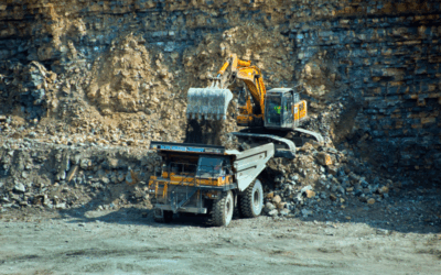 El proceso de extracción de áridos